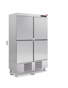 Armario Industrial Refrigerado 4 Puertas 1250x665x2075mm ASD-125-4 SPEED Docriluc