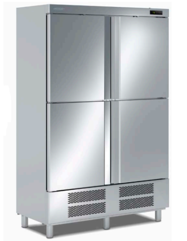 Armario Industrial Refrigerado Inox 4 Puertas ARS-140-4 Docriluc