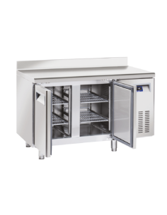 Bajomostrador Refrigerado Industrial 2 Puertas 1350x700x850mm QR 2200 Eurofred