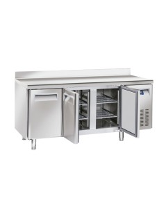 Bajomostrador Refrigerado Industrial 3 Puertas 1800x700x850mm QR 3200 Eurofred
