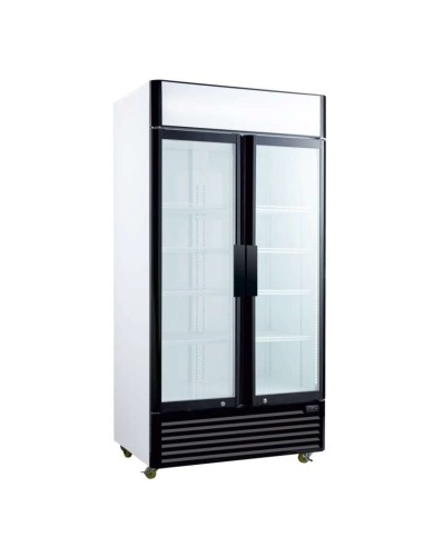 Armario Expositor Refrigerado Industrial 2 Puertas 800Ltr CSD800 Climahostelería