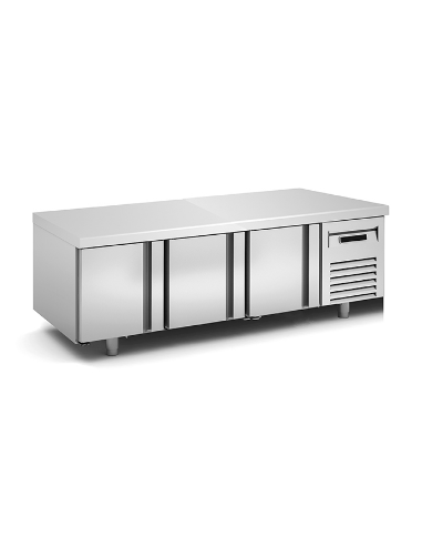 Bajomostrador Refrigerado Bajo-Cocina 3 Puertas 1795x700x600mm BCR-180 Docriluc