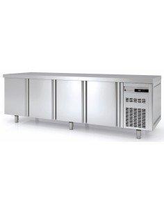 Bajomostrador Refrigerado De Pastelería 3 Puertas 2545x800x850mm MRP-250 Coreco