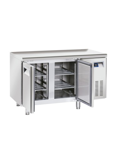 Bajomostrador Refrigerado Industrial 2 Puertas 1350x600x850mm SR 2100 Eurofred