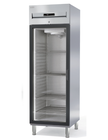 Armario Expositor Refrigerado Gastronorm Inox 645Ltr AGRV-75-1-PF Docriluc