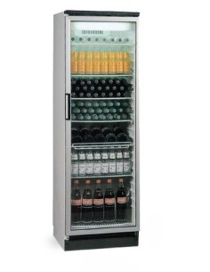 Armario Expositor Industrial Refrigerado 595x595x1850mm 351Ltr FKG 371 Eurofred