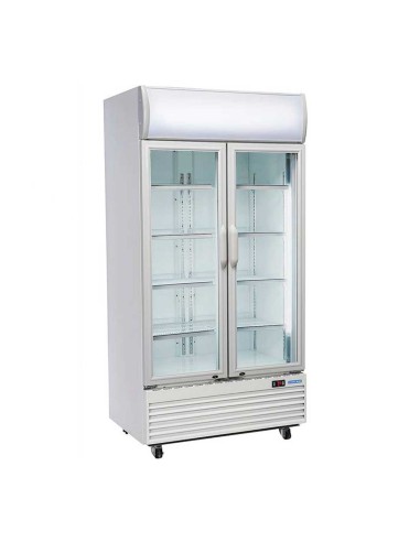 Armario Expositor Industrial Refrigerado 2 Puertas  776Ltr DC 800H Eurofred