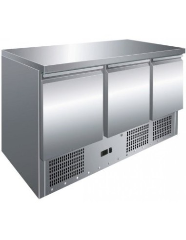 Mesa Refrigerada Compacta 3 Puertas 1365x700x860mm S903TOP Climahostelería