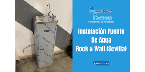 Instalación Fuente De Agua Rock & Wall (Sevilla)