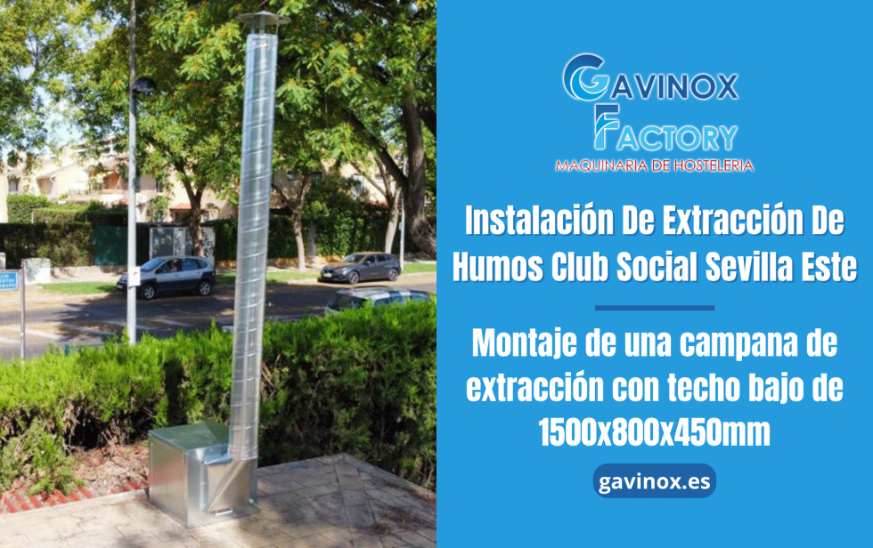 Instalación De Extracción De Humos Club Social Sevilla Este